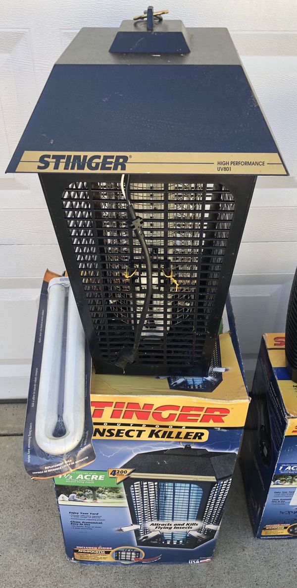 Stinger Bug Buster, Bug Wacker bug flying insect mosquito light zapper