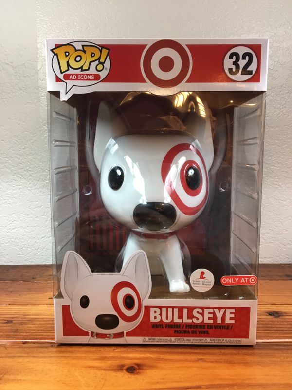 bullseye target con funko pop