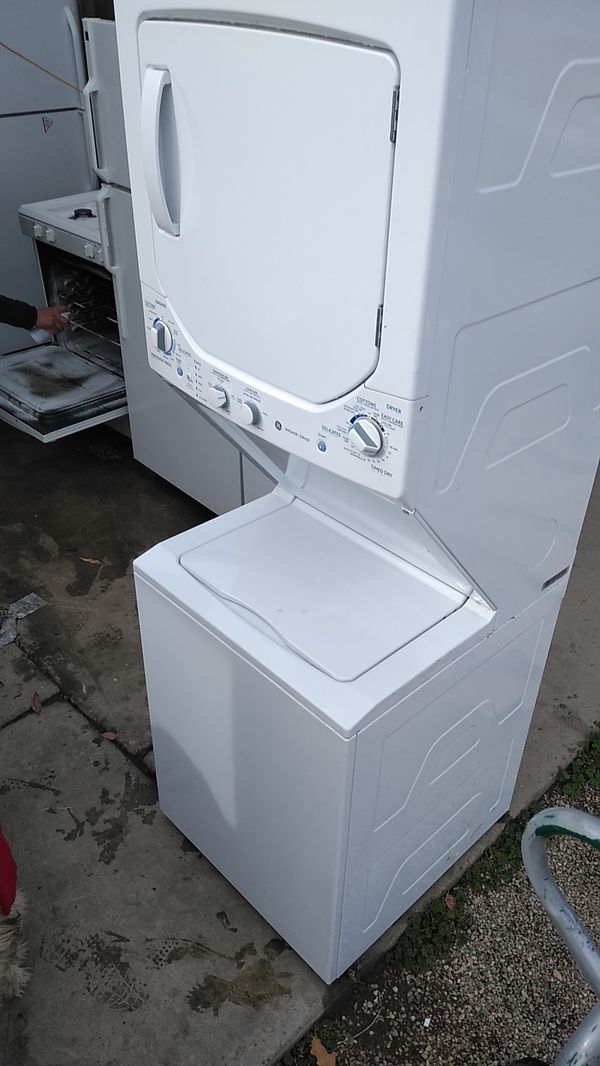 GE washer dryer stackable 24 110v for Sale in Palmdale, CA - OfferUp