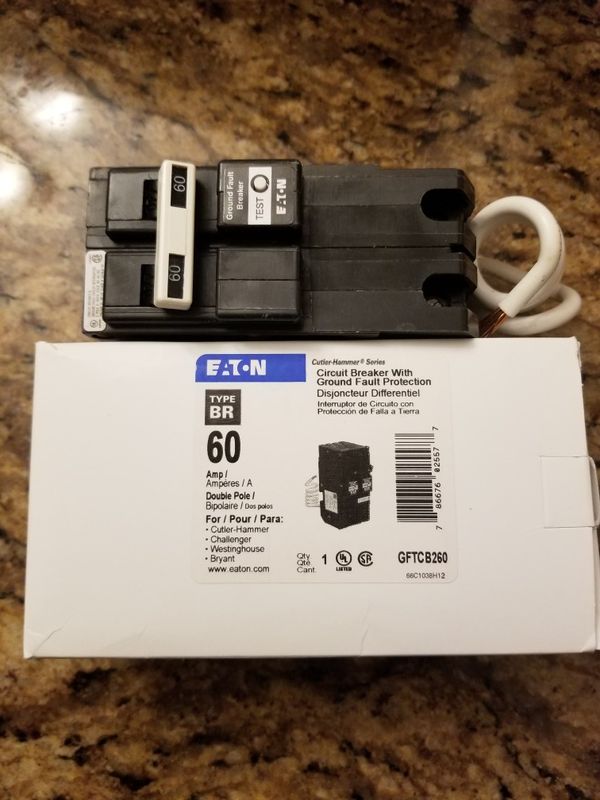 Eaton 60 amp gfci breaker for Sale in Hopkins, MN - OfferUp