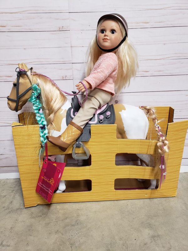 horse riding our generation doll