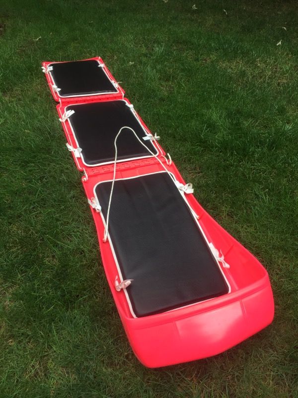 Super RARE 8' Folding Toboggan for Sale in Totowa, NJ OfferUp