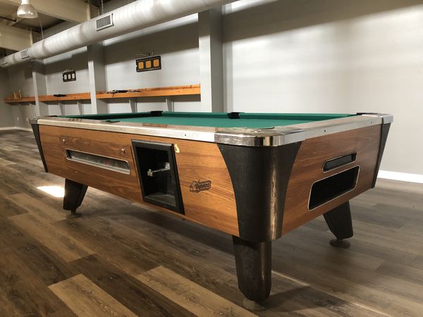 used coin operated pool tables near me