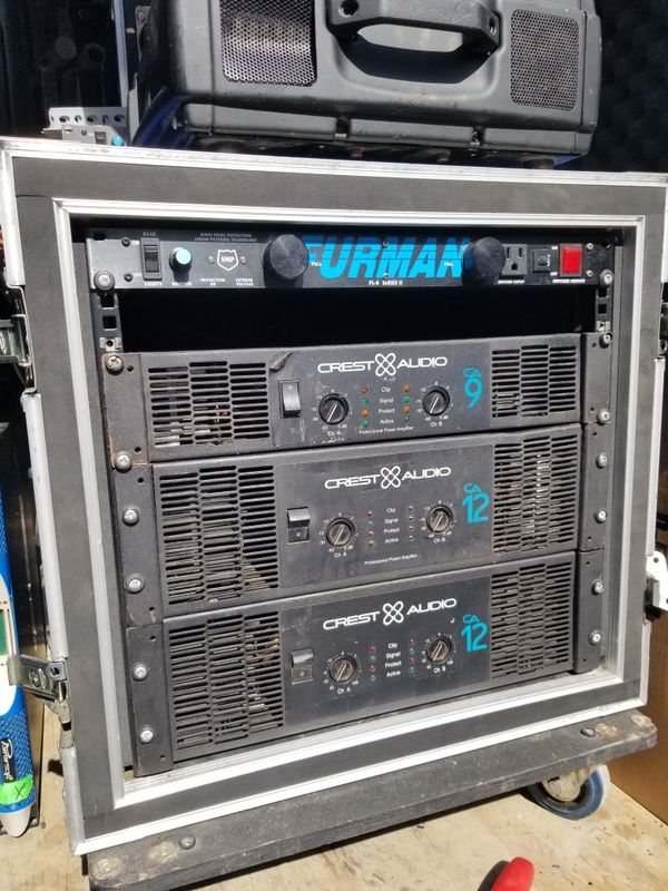 CREST AUDIO CA12 2800 watt Power Amplifier (1pc) READ FULL POST for