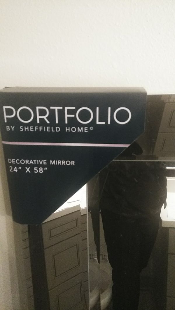 Porrtfolio By Sheffield Home Decorative Mirror 24 X 58 For In 50sold