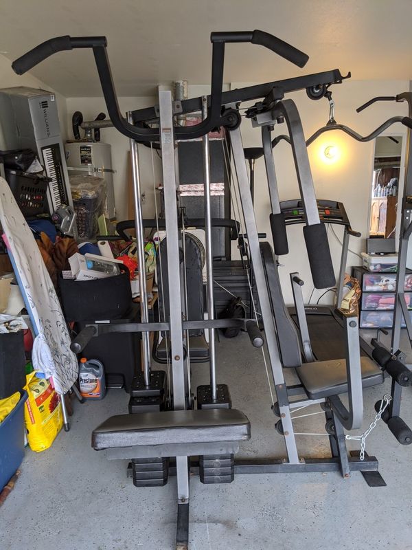 LikeNEW Gold's Gym XR60 Tri Station HOME GYM for Sale in Rancho