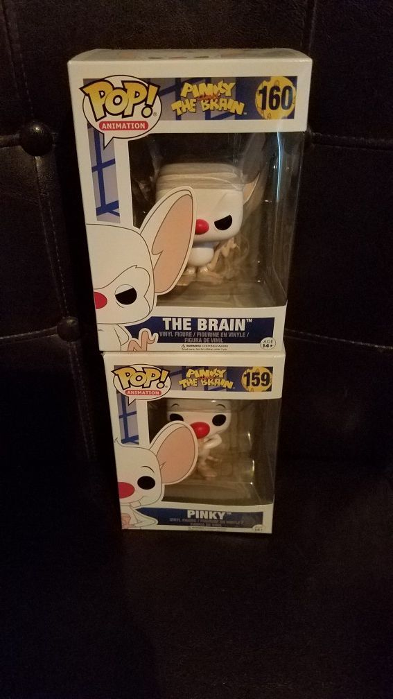 funko pop pinky and the brain