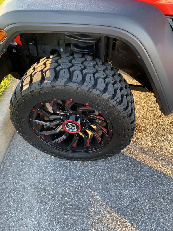 2020 Jeep Wrangler Rims & Tires Only 33x12.50 R20 for Sale in Winter