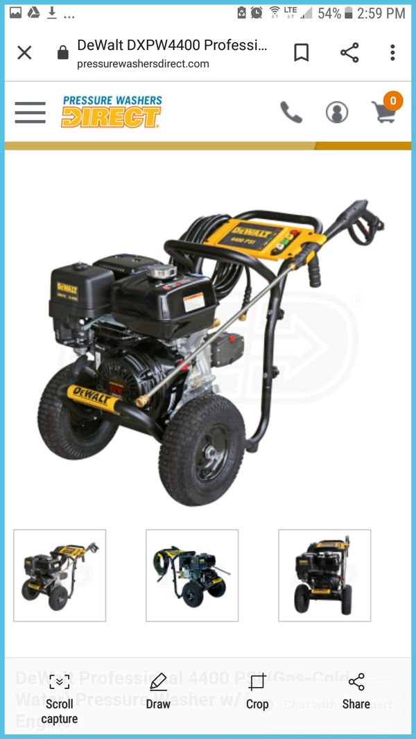 Dewalt 4400 psi pressure washer for Sale in Hoquiam, WA - OfferUp