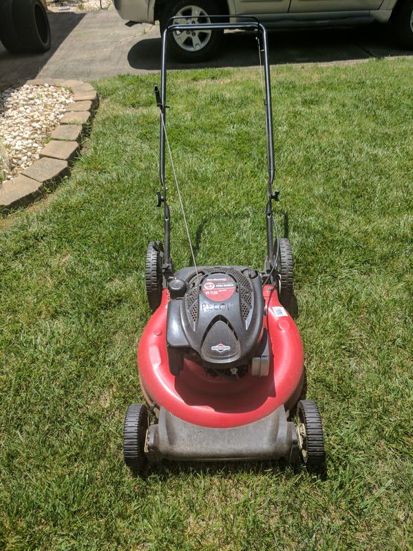 Briggs and Stratton yard machines 190cc 675 series 21 inch cut push ...