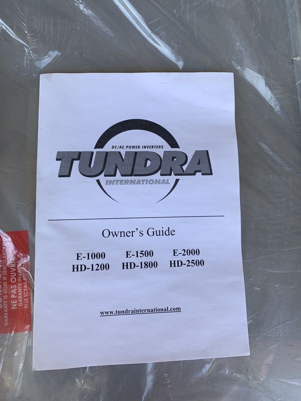 Tundra HD 1800 power inverter for Sale in Gilbert, AZ - OfferUp