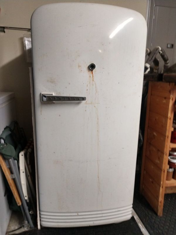 Vintage 1950's era Admiral refrigerator and freezer for Sale in Olympia ...