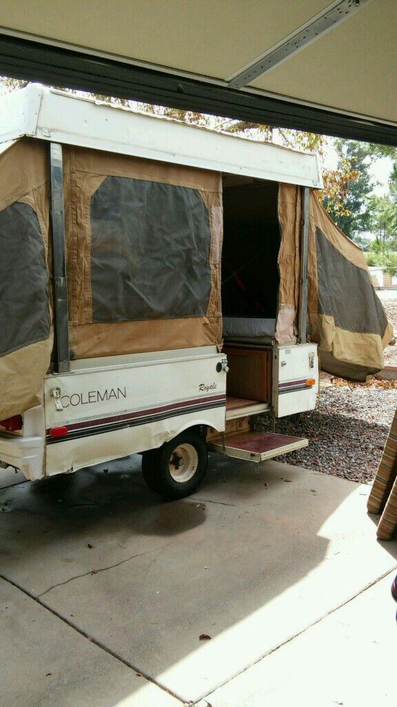 1985 coleman pop up camper canvas replacement