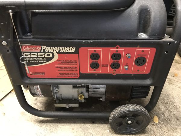 Generator Coleman 6250 for Sale in Jupiter, FL - OfferUp