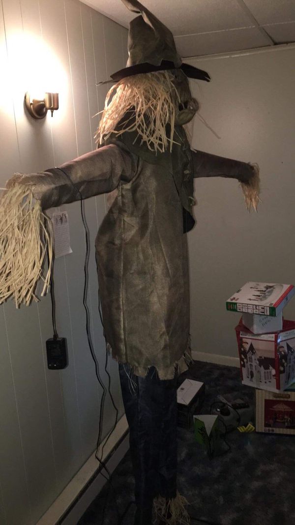 Spirit Halloween animated prop looming strawman for Sale in PA, US ...
