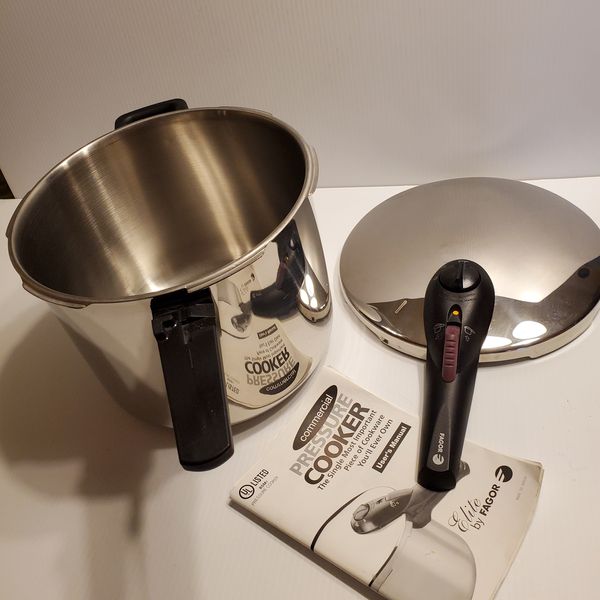 FAGOR Stainless Steel Pressure Cooker Gas Electric stovetop Vitro