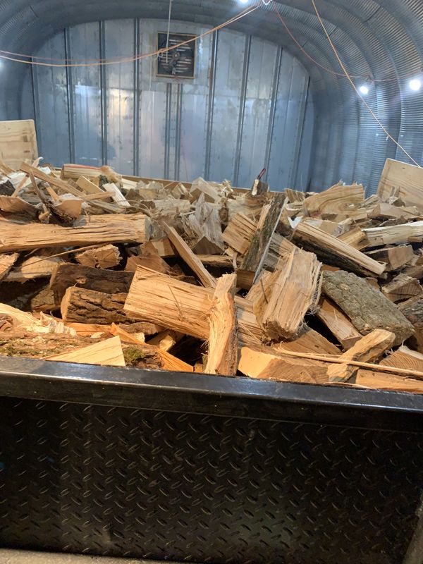 Full cord of firewood! Stacked and delivered today! for Sale in Twin