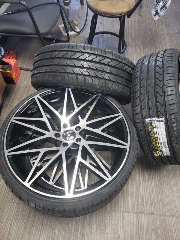 22 inch rims and tires for Sale in Milwaukee, WI - OfferUp