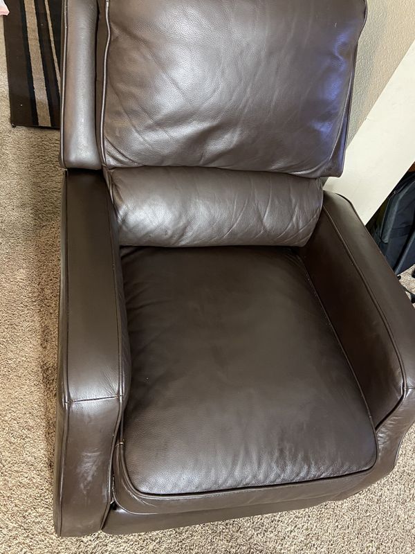 Leather Recliner/Rocker/Swivel recliner(Costco) moving sale for Sale in