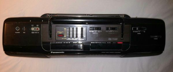 Vintage Panasonic Amfm Radio Dual Cassette Portable Boombox Rx Ft560 For Sale In Glenview Il 7768