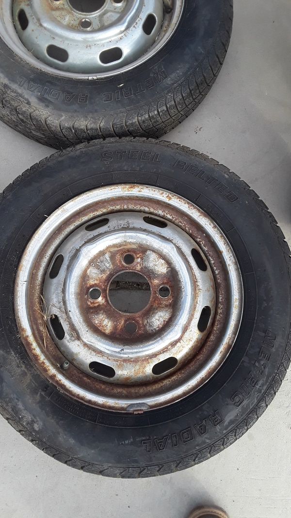 Chrome vw bug 4 lug rims for Sale in Hesperia, CA - OfferUp