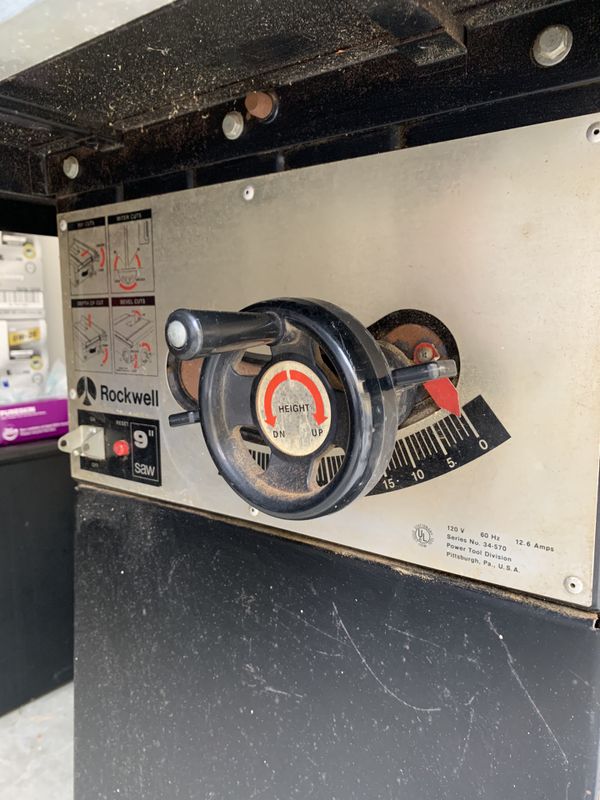 Rockwell 9” Table Saw for Sale in Newport Beach, CA OfferUp