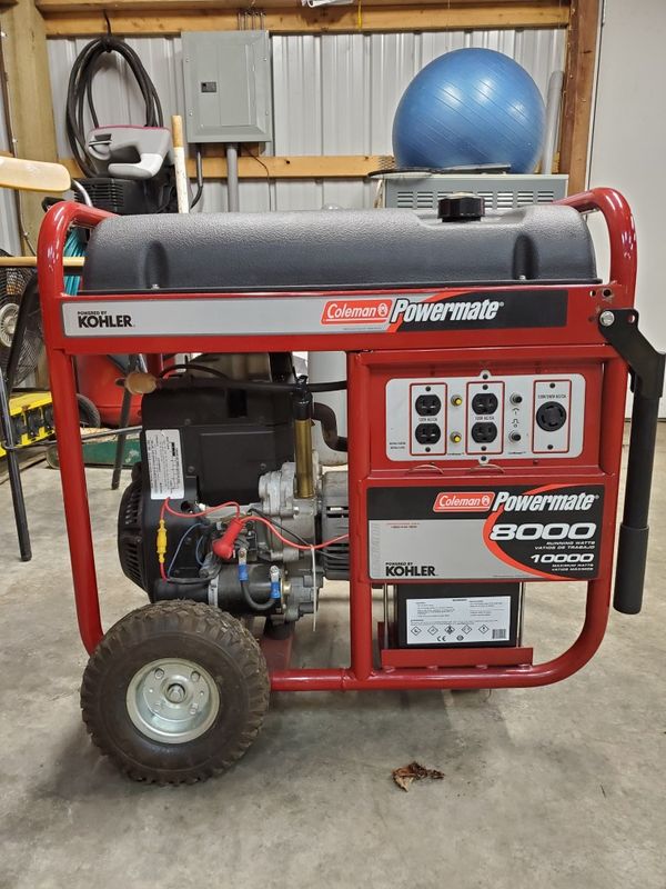 Coleman powermate 8000 watt generator for Sale in Auburn, WA - OfferUp