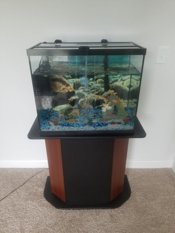 30 Gallon Fish Tank and Stand for Sale in Simpsonville, SC - OfferUp