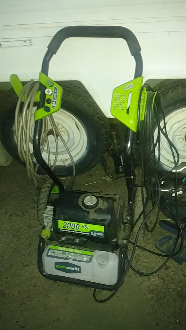 greenworks 2000 psi pressure washer review
