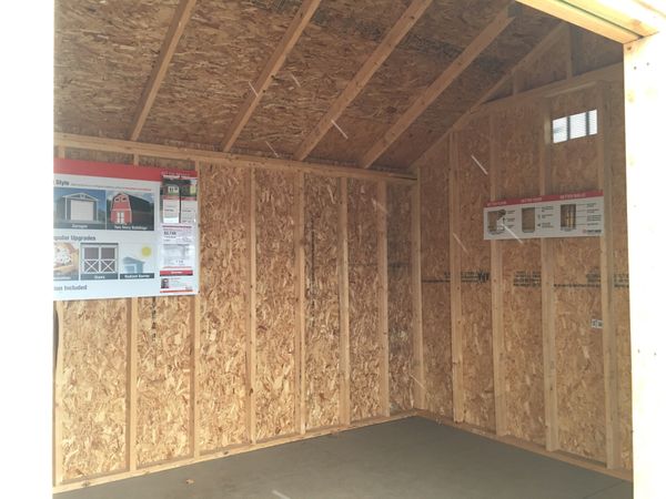 tuff shed tr-700 10' x 12' for sale in woodhaven, mi - offerup