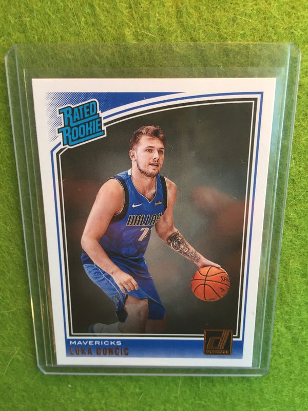 LUKA DONCIC DALLAS MAVERICKS Rookie Card 2018-19 Panini ...