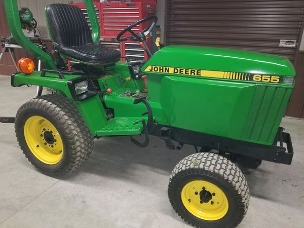 John Deere 655 tractor with diesel, restored! for Sale in Springfield ...