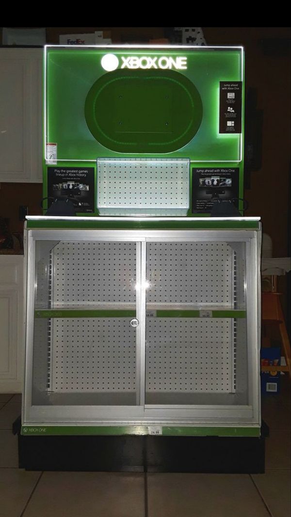 A Official MICROSOFT XBOX ONE Store Display Kiosk for Sale in Riverside