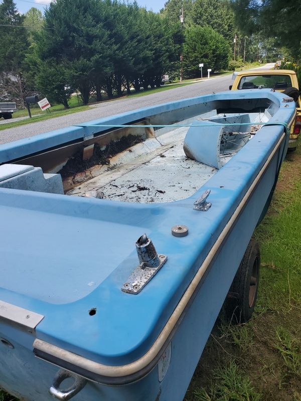 Terry Fiberglass Jon Boat for Sale in King, NC OfferUp