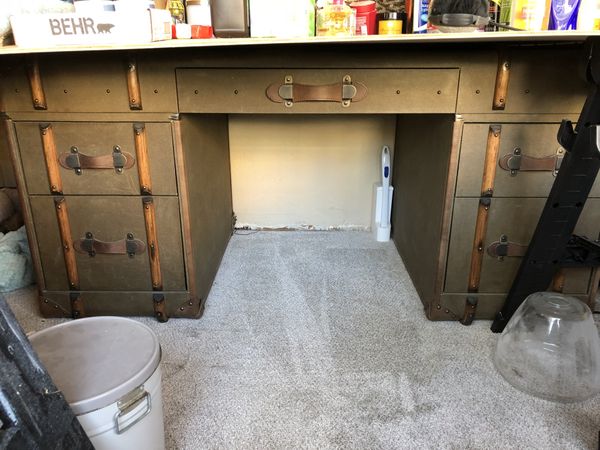 Restoration Hardware Richard S Trunk Desk For Sale In Castro