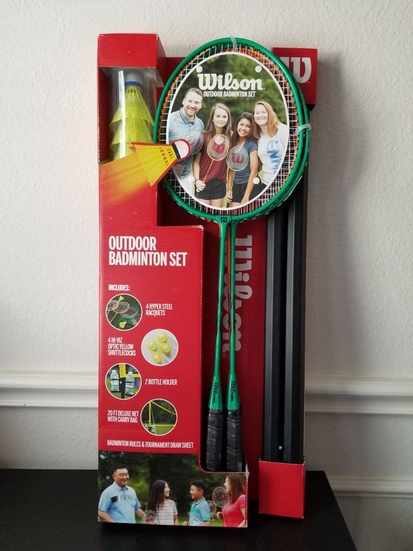 Wilson Outdoor Badminton Set (4 Players) for Sale in Murphy, TX OfferUp