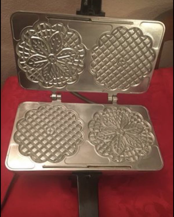 Prego Pizzelle Baker by VillaWare model 3600NS This pizzelle maker