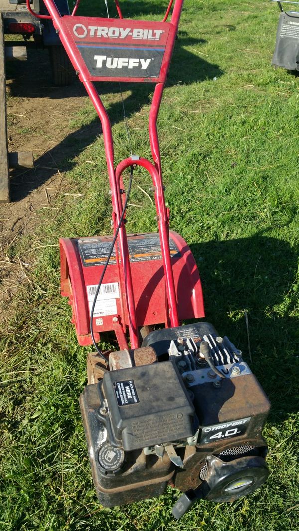 TroyBilt TUFFY Rear Tine Rototiller 4hp Tiller for Sale in Salem, OR