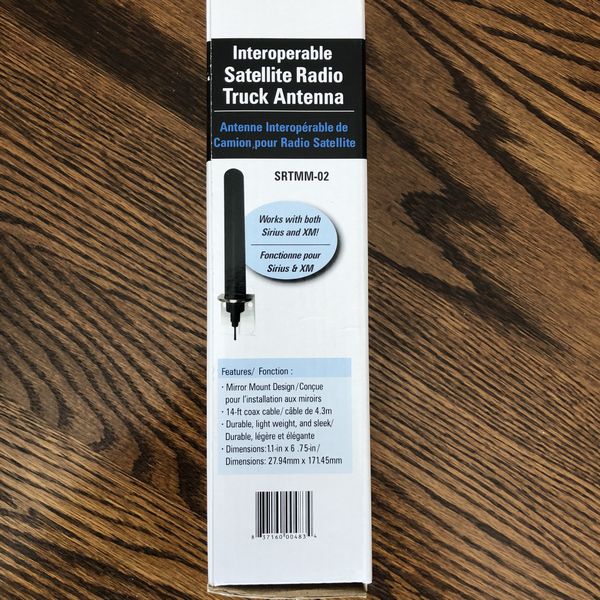 Pana Pacific Sirius & XM Interoperable Satellite Radio Truck Antenna