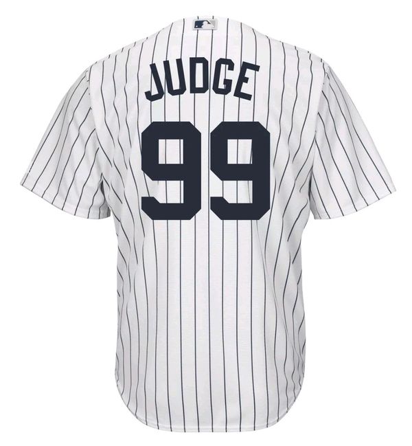 New York Yankees Aaron Judge #99 Baseball Youth Jersey Majestic Cool ...