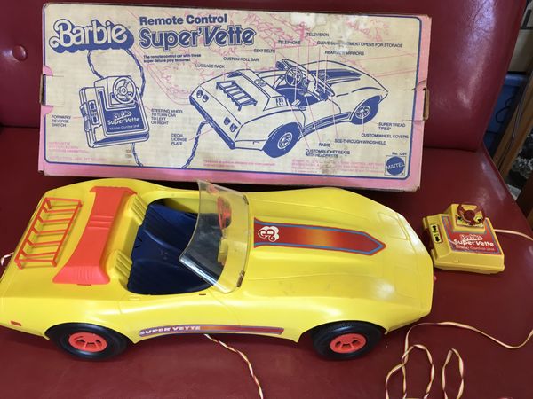 barbie remote control corvette