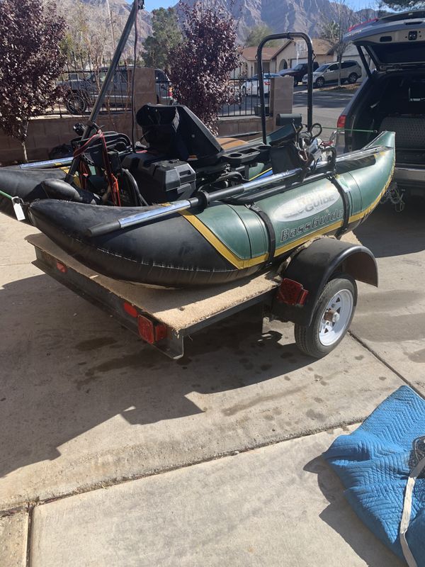 Water Skeeter's River Guide Pontoon Boat with Trailer for Sale in Las ...