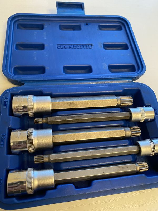 Cornwell CBSM523TSL Long Triple Square Metric Bit Set for Sale in