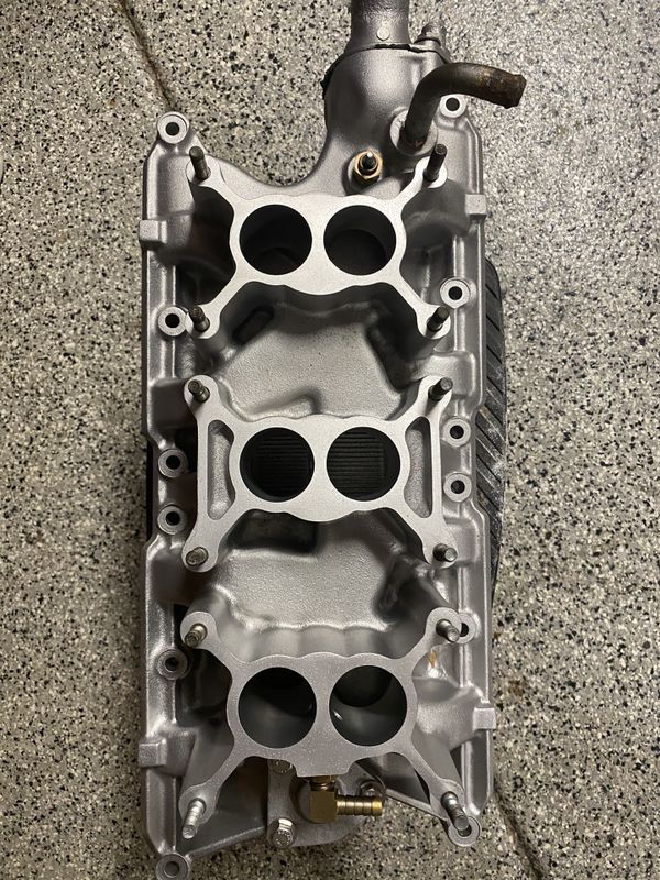 Ford 3x2 tri power 289 302 original equipment Holley carbs and air