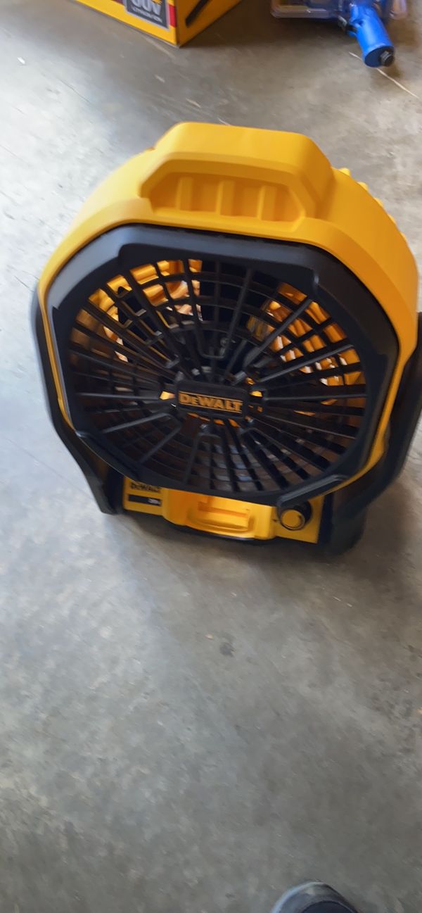 DEWALT DCE511JOBSITE FAN 120v-0.5A- 20v-TOOL ONLY for Sale in Raleigh ...