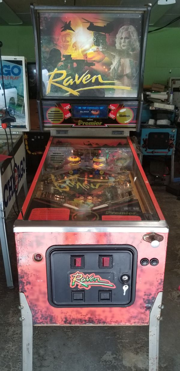 Raven Pinball Machine for Sale in Bremerton, WA OfferUp