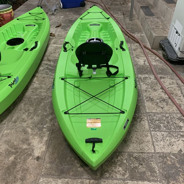 Lifetime Tahoma 10 ft Sitontop Kayak (Paddle Included), Green for
