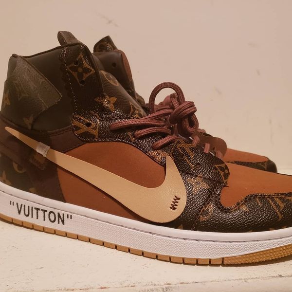 jordan 1 off white louis vuitton