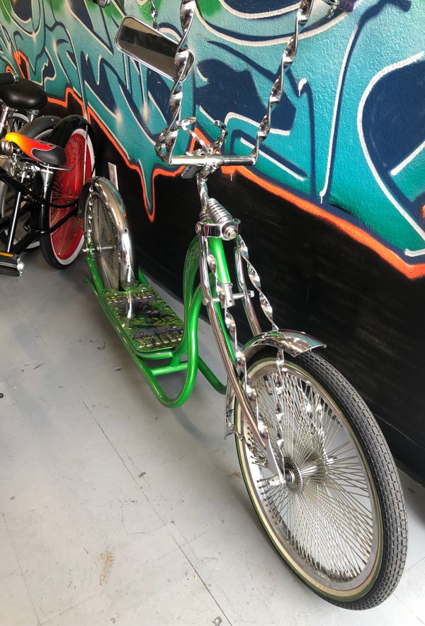 Lowrider bikes and parts streched custom frames and cruisers for Sale