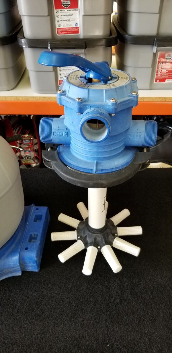 Intex Swimming Pool sand filter multisport valve system Laterals